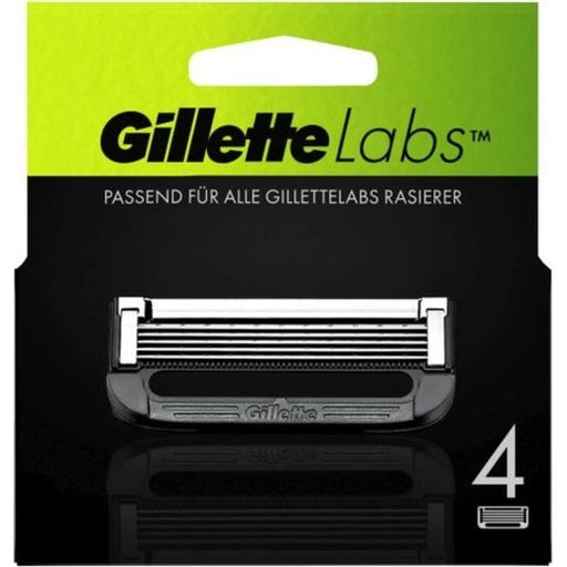 Gillette Labs - Cuchillas de Recambio - 4 unidades
