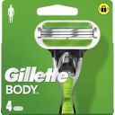 Gillette Body - Cuchillas para el Cuerpo, 4 Uds. - 4 unidades