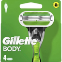 Body Scheermesjes, 4 stuks, 4 Stuks