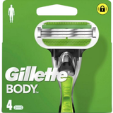 Gillette Body Scheermesjes, 4 stuks