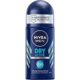 NIVEA MEN Dry Active Anti-Perspirant Roll-On - 50 ml