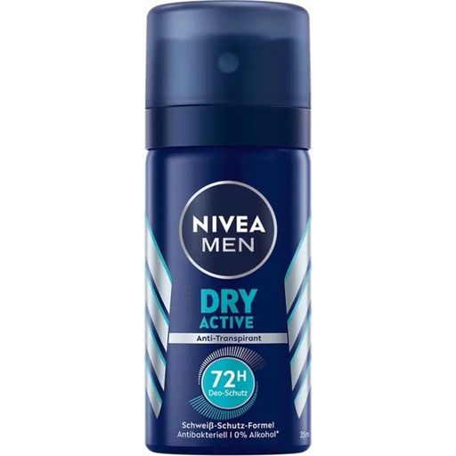 MEN Antyperspirant w sprayu Dry Active Mini - 35 ml