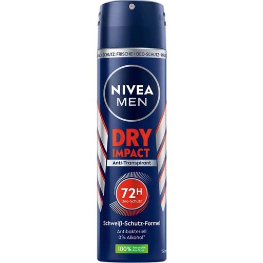 NIVEA MEN - Dry Impact Spray - 150 ml
