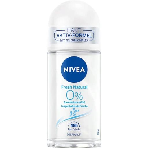 NIVEA Fresh Natural Deodorant Roll-On - 50 ml