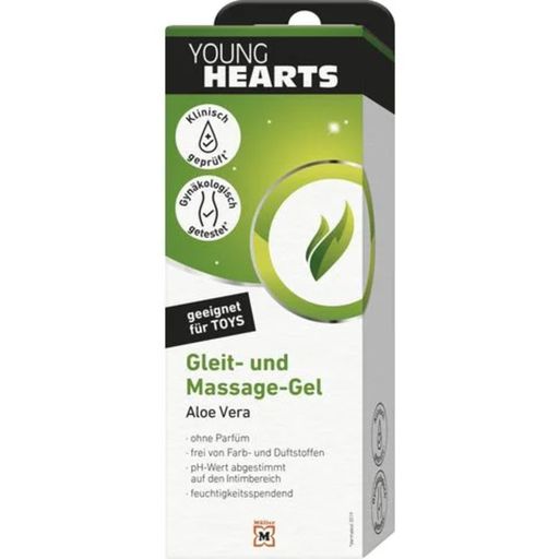 YOUNG HEARTS Aloe Vera Lubricant & Massage Gel - 100 ml