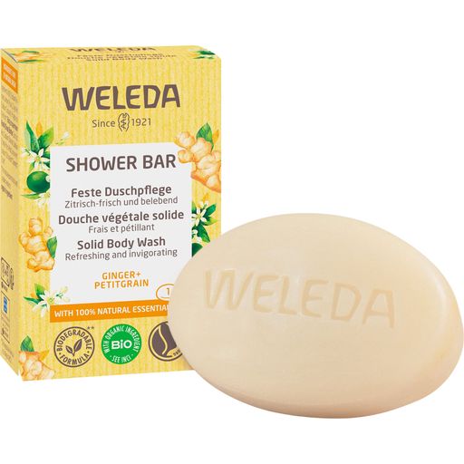 Weleda Shower Bar Ginger + Petitgrain - 75 g