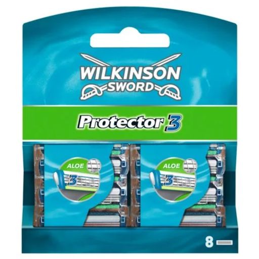 Wilkinson Sword Protector 3 Scheermesjes Aloe - 8 Stuks