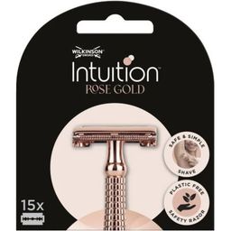 Wilkinson Sword Lames Intuition Rose Gold - 15 pièces