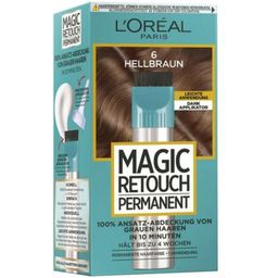 Magic Retouch Permanent obstojna barva za narastek - svetlo rjava 6 - 1 kos