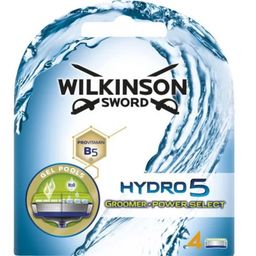 Wilkinson Sword Lames HYDRO 5 Groomer & Power Select - 4 pièces