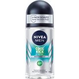 NIVEA Men Fresh Kick Anti-Transpirant Roll-On