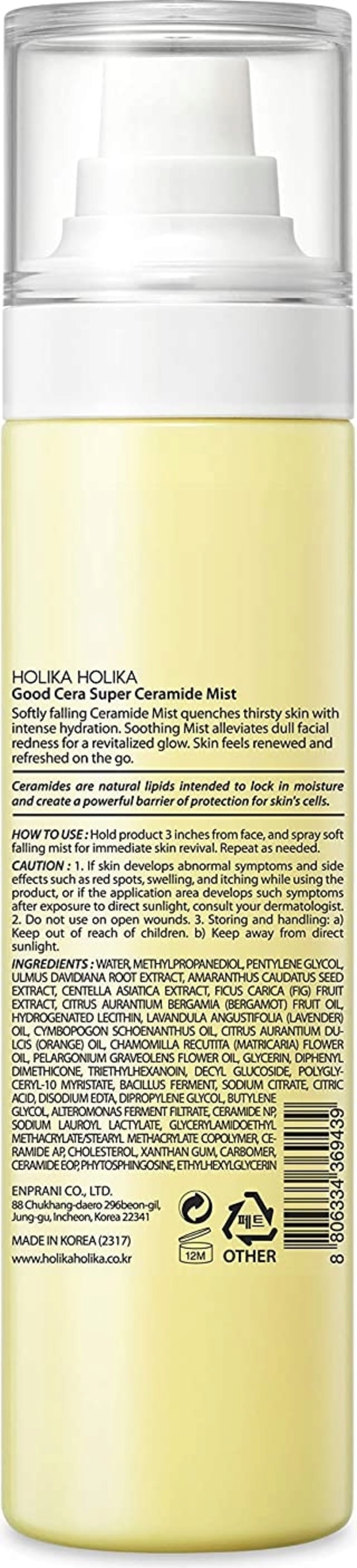 Holika Holika Good Cera Super Ceramide Mist - 120 ml