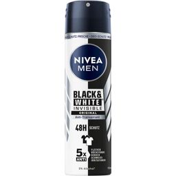 Antitranspirante NIVEA Black & White Invisible Silky Smooth