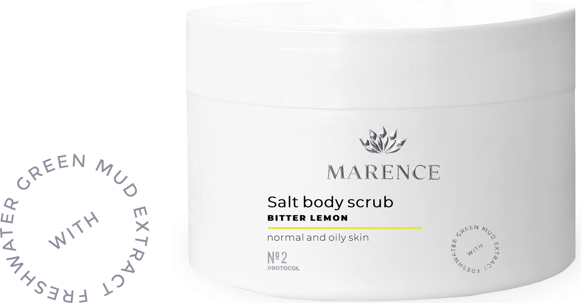 MARENCE Salt Body Scrub Bitter Lemon - 400 g