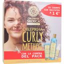 Curly Oblepikha - Zestaw do pielęgnacji włosów kręconych - 1 Zestaw