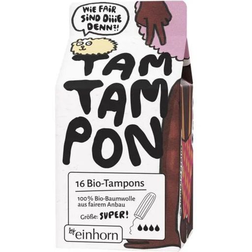einhorn TamTampon super Tampons  - 16 Pcs