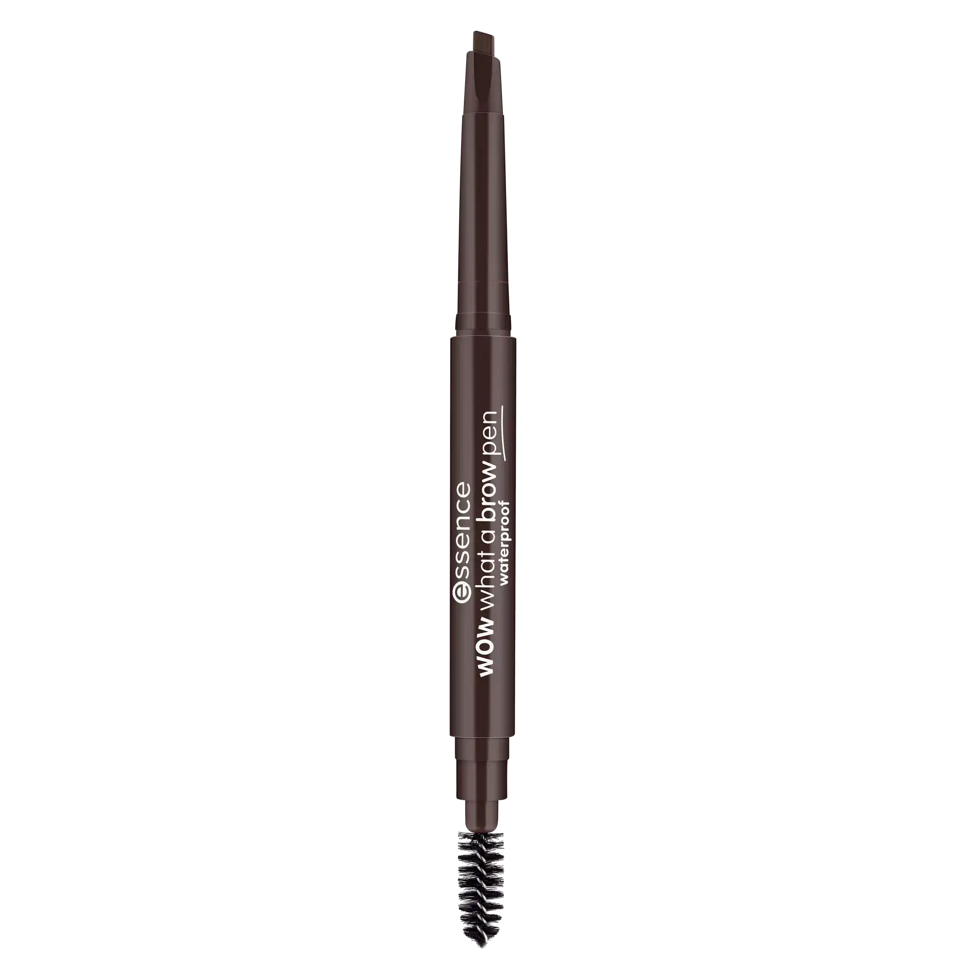 essence wow what a brow pen waterproof - 04 - Black Brown