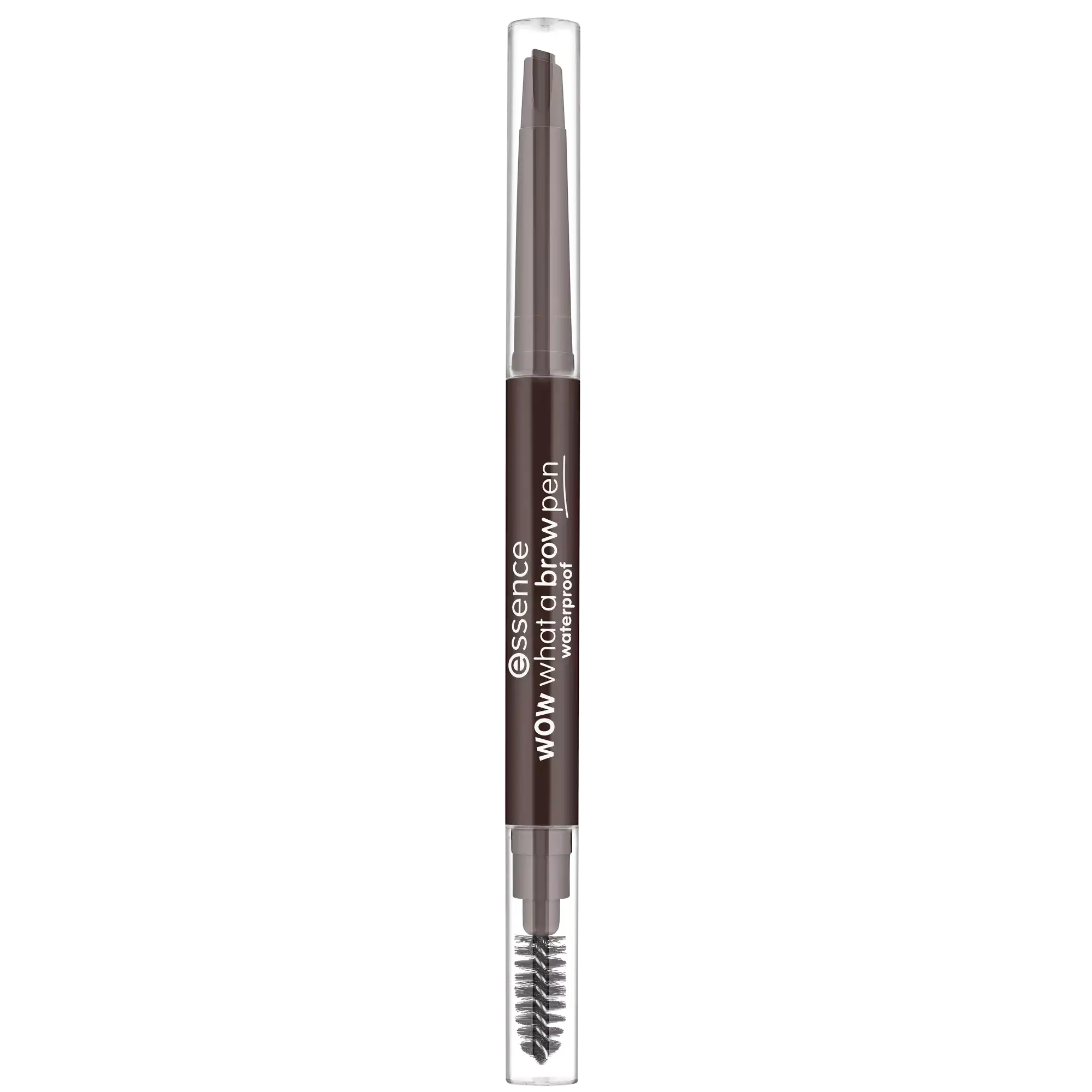 essence wow what a brow pen waterproof - 04 - Black Brown