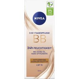 5in1 BB Cream Super Hidratante Natural SPF15, Piel Media a Oscura - 50 ml