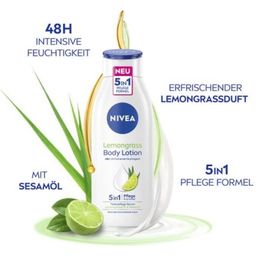 NIVEA Body Lotion Lemongrass 5in1 Pflege - 400 ml