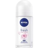 NIVEA Deodorante Fresh Rose Touch Roll-On 