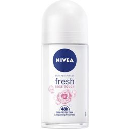 NIVEA Desodorante Fresh Rose Touch Roll-On