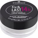 fix & LAST 14h make-up fixing LOOSE POWDER - 9,50 g