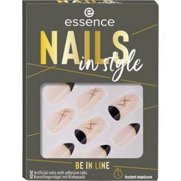 essence Nails In Style Be In Line - 12 pièces