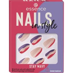 essence Nails In Style Stay Wavy - 12 pièces