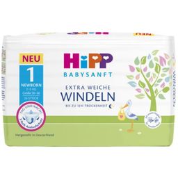 HIPP Baby Soft Diaper Newborn Size 1  - 24 Pcs