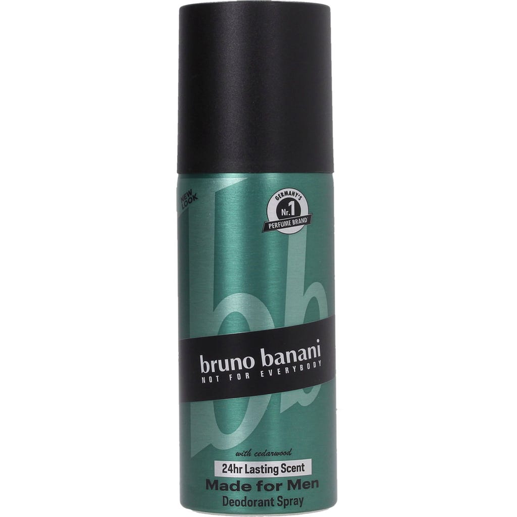 bruno banani Made for Men Deodorant Spray, 150 ml oh feliz