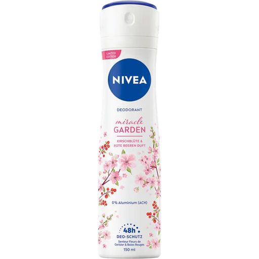 Dezodorant w sprayu Miracle Garden Kwiat wiśni - 150 ml