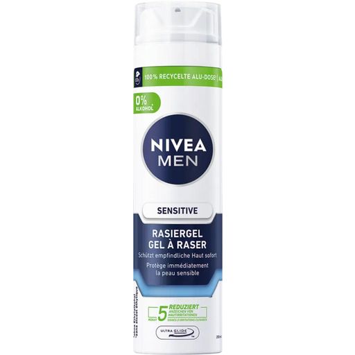NIVEA MEN Gel de Barbear Sensitive - 200 ml