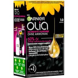 Olia Permanent Hair Colour 1.0 Deep Black - 1 Pc