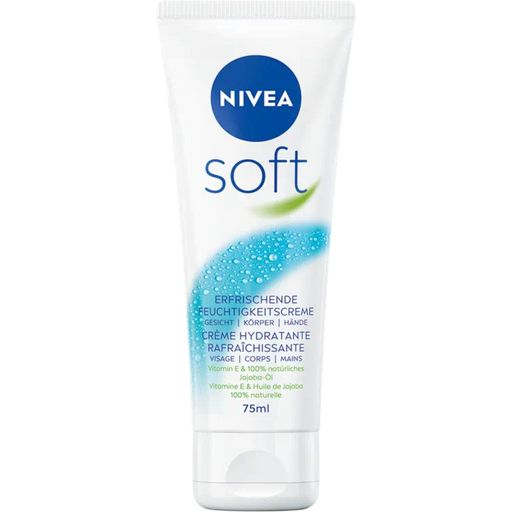 NIVEA Soft Hydraterende Crème, Tube - 75 ml
