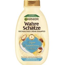 Wahre Schätze (Botanic Therapy) Bogaty kremowy szampon do włosów Argan & Krem migdałowy - 300 ml