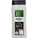 AVEO MEN Żel pod prysznic Kick the Lime 5w1 - 300 ml