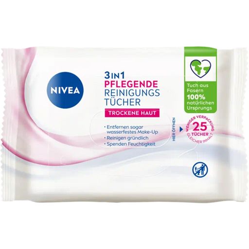 NIVEA Gentle Cleansing Wipes - 25 st.