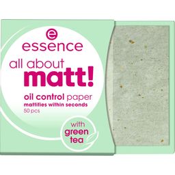 essence all about matt! oil control paper - 1 kos