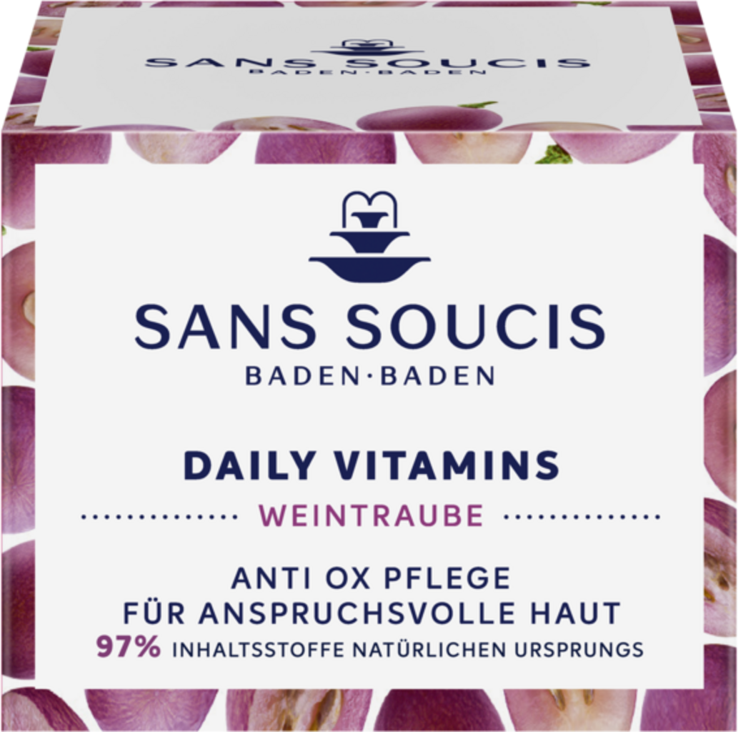 SANS SOUCIS Soin Anti Ox au Raisin Daily Vitamins - 50 ml