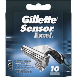 Gillette Sensor Excel Razor Blades  - 10 Pcs