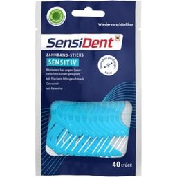 SensiDent Tandtrådsstickor sensitiv - 40 st.
