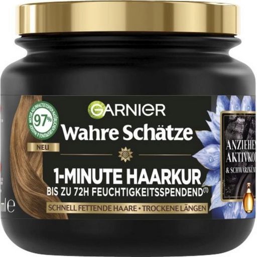 Respons 1-Minute Hair Mask with Activated Charcoal - 340 ml