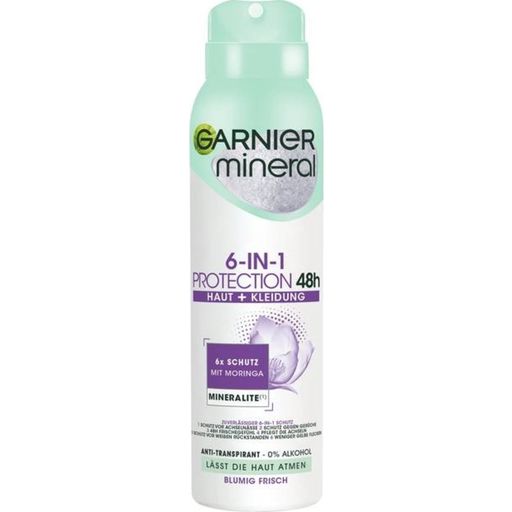 mineral - Deodorante Spray, 6-in-1 Protection  - 150 ml