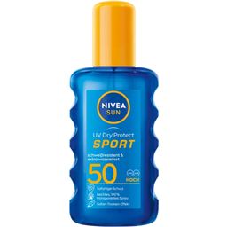 Spray Solaire Transparent SPF 50 SUN UV Dry Protect Sport - 200 ml