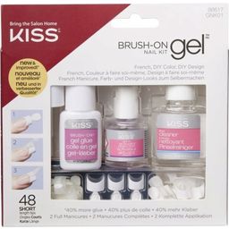 KISS Brush-On Gel Nail Kit - 1 kos