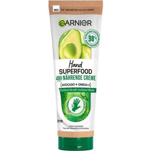 GARNIER SUPERFOOD - Crema Manos Aguacate - 75 ml