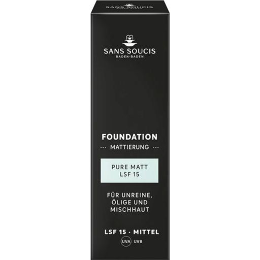 SANS SOUCIS Pure Matt Foundation SPF 15 - 30 - Natural Rose