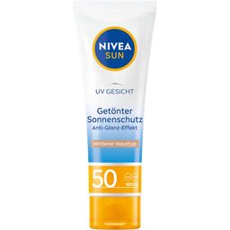 NIVEA Protection UV Teintée Visage SPF50 SUN - 50 ml
