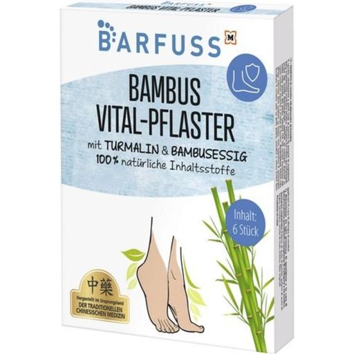 BARFUSS Bamboe Vitaal Pleisters - 6 Stuks